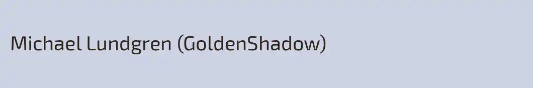 Michael Lundgren (GoldenShadow)